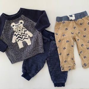 Gymboree 6-12 Month Sweater + Pants